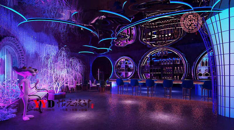酒吧设计如何打造酒吧大厅空间效果展现个性化的魅力